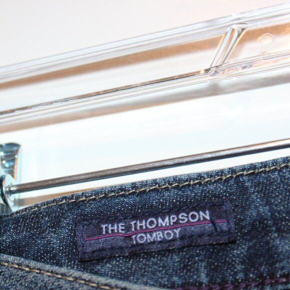 Vigoss Blue The Thompson Tomboy Skinny Jeans Women's Size 31X25 - Picture 9 of 15